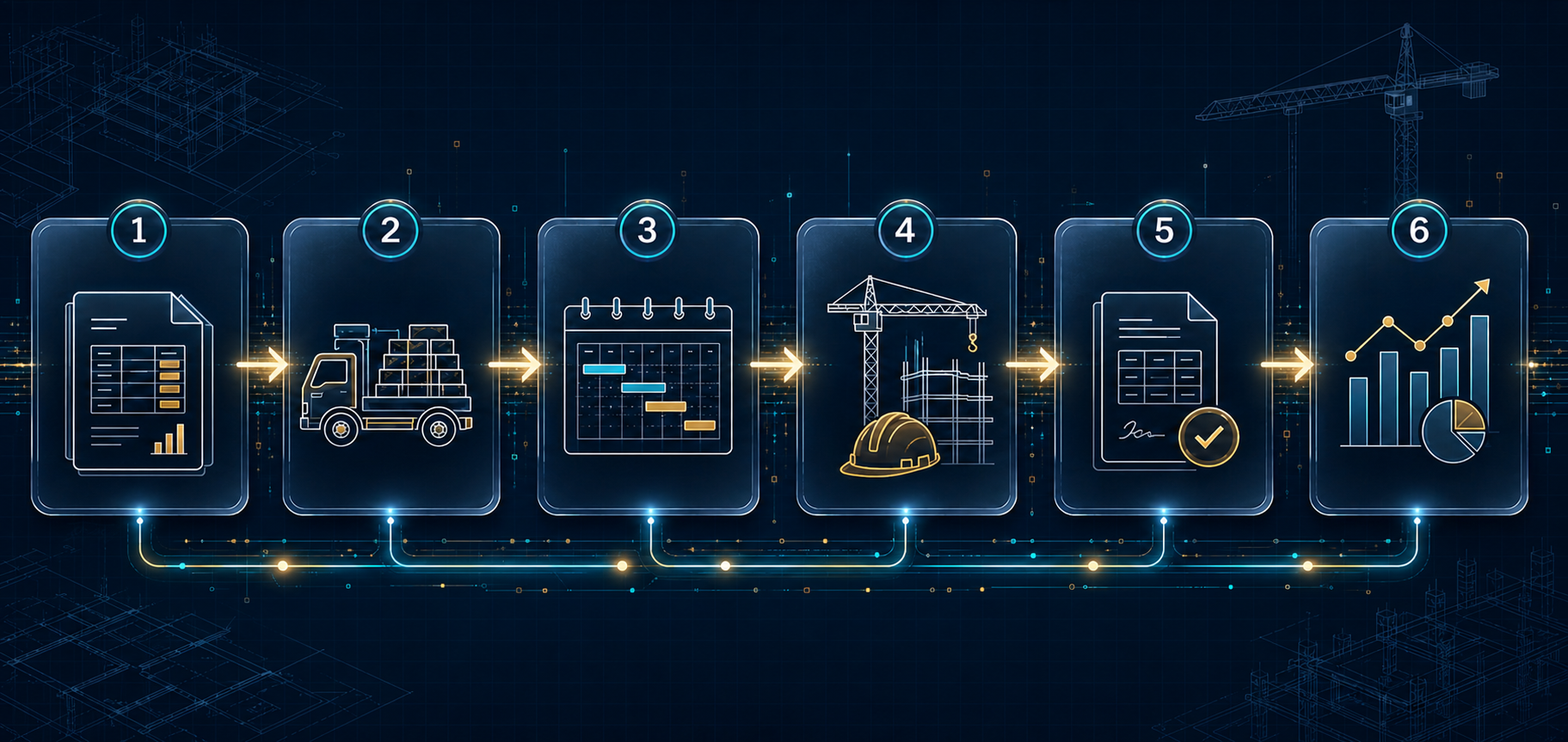 A connected project journey from BOQ to profitability